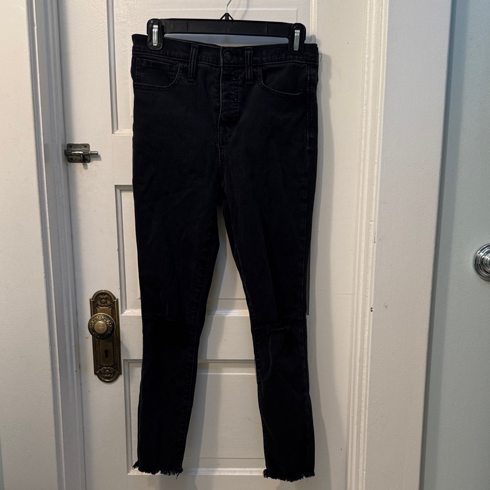 Madewell Women's Black Skinny Jeans